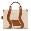 THE WAVY CANVAS MEDIUM TOTE BAG
